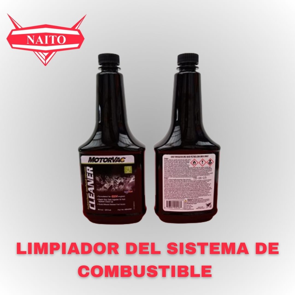 Limpiador del sistema de combustible Motorvac